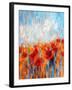 Poppy Walk-Claire Hardy-Framed Art Print