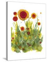 Poppy Whimsy II-Cheryl Baynes-Stretched Canvas