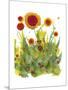 Poppy Whimsy II-Cheryl Baynes-Mounted Art Print