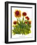 Poppy Whimsy V-Cheryl Baynes-Framed Art Print