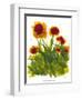 Poppy Whimsy V-Cheryl Baynes-Framed Art Print