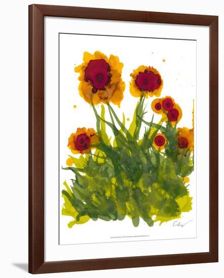 Poppy Whimsy V-Cheryl Baynes-Framed Art Print