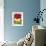 Poppy Whimsy VI-Cheryl Baynes-Framed Art Print displayed on a wall