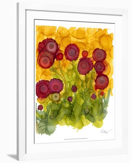 Poppy Whimsy VIII-Cheryl Baynes-Framed Art Print