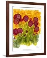 Poppy Whimsy VIII-Cheryl Baynes-Framed Art Print