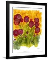 Poppy Whimsy VIII-Cheryl Baynes-Framed Art Print