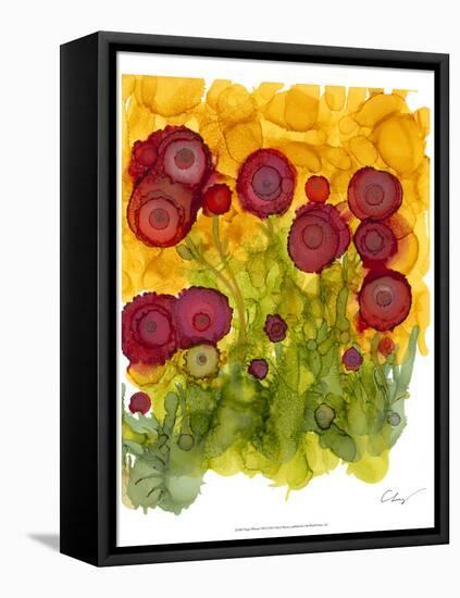 Poppy Whimsy VIII-Cheryl Baynes-Framed Stretched Canvas