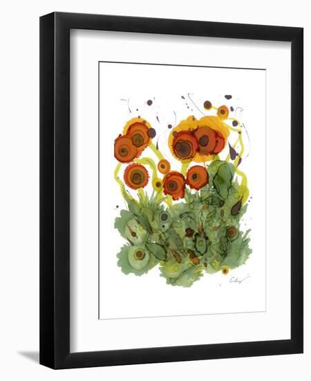 Poppy Whismy VII-Cheryl Baynes-Framed Art Print