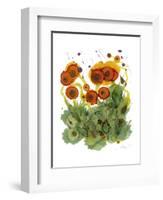 Poppy Whismy VII-Cheryl Baynes-Framed Art Print