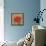 Poppy with Pattern-Kathrine Lovell-Framed Stretched Canvas displayed on a wall
