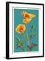 Poppy-Lantern Press-Framed Art Print