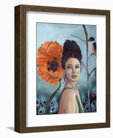 Poppy-Leah Saulnier-Framed Giclee Print