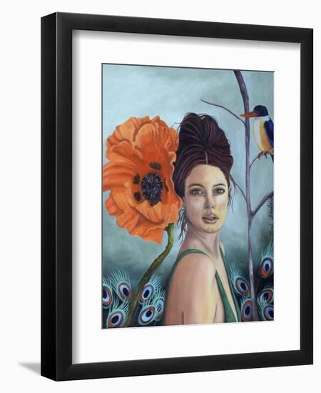 Poppy-Leah Saulnier-Framed Giclee Print