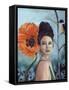 Poppy-Leah Saulnier-Framed Stretched Canvas