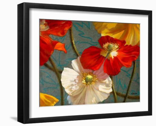 Poppycock-Jan McLaughlin-Framed Art Print