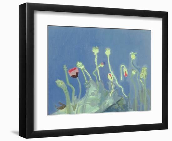 Poppyheads-David Alan Redpath Michie-Framed Giclee Print