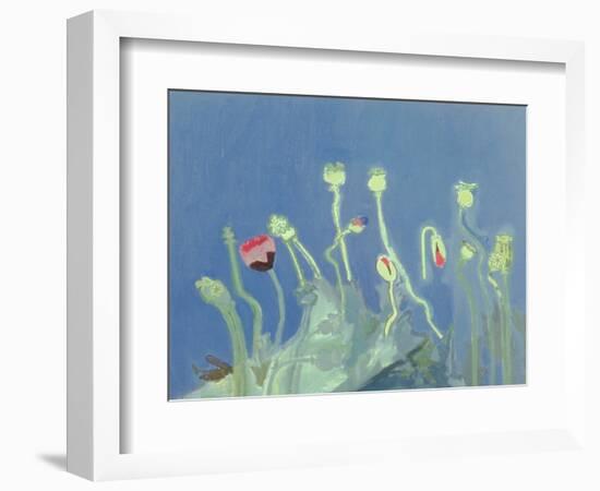 Poppyheads-David Alan Redpath Michie-Framed Giclee Print