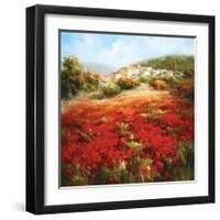 Poppyhill Village-Marino-Framed Art Print