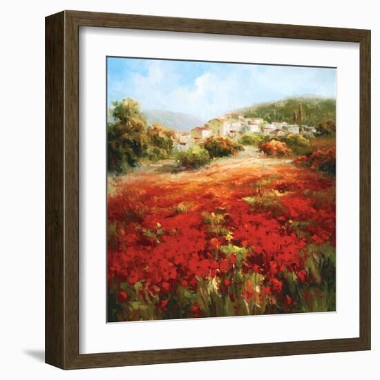 Poppyhill Village-Marino-Framed Art Print