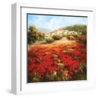 Poppyhill Village-Marino-Framed Art Print