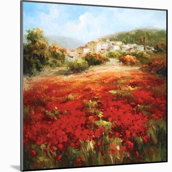 Poppyhill Village-Marino-Mounted Art Print