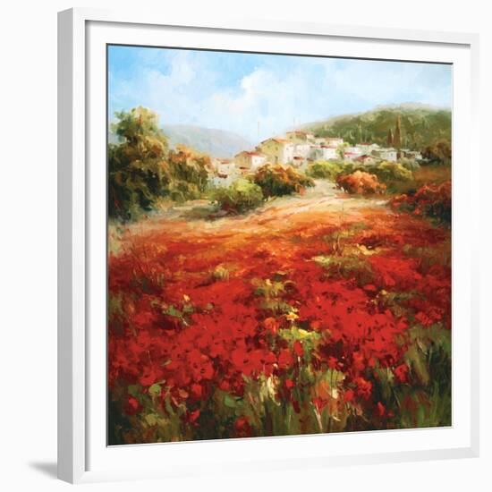 Poppyhill Village-Marino-Framed Premium Giclee Print