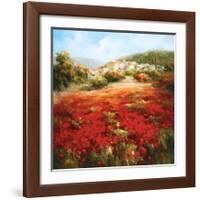 Poppyhill Village-Marino-Framed Art Print