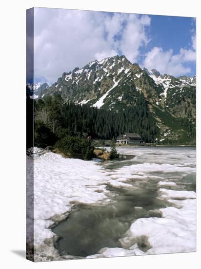 Popradske Pleso (Lake), High Tatra Mountains, Slovakia-Upperhall-Stretched Canvas