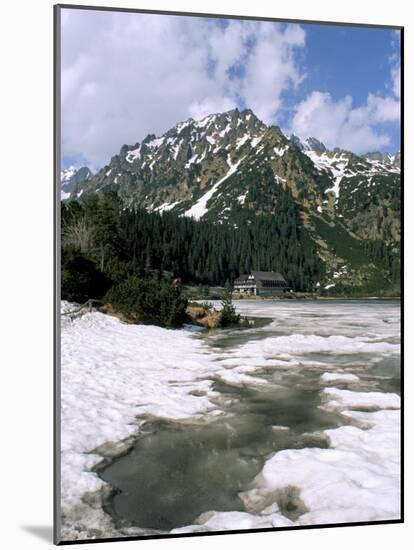 Popradske Pleso (Lake), High Tatra Mountains, Slovakia-Upperhall-Mounted Photographic Print