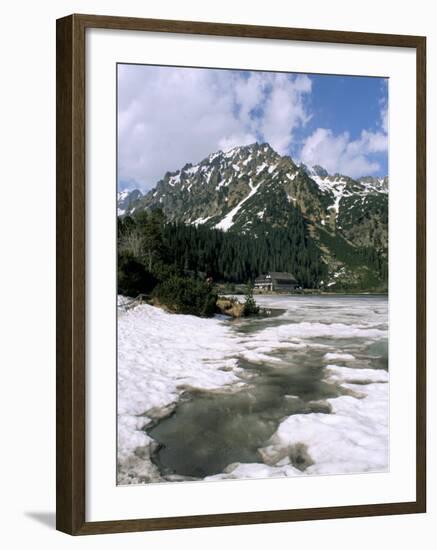Popradske Pleso (Lake), High Tatra Mountains, Slovakia-Upperhall-Framed Photographic Print