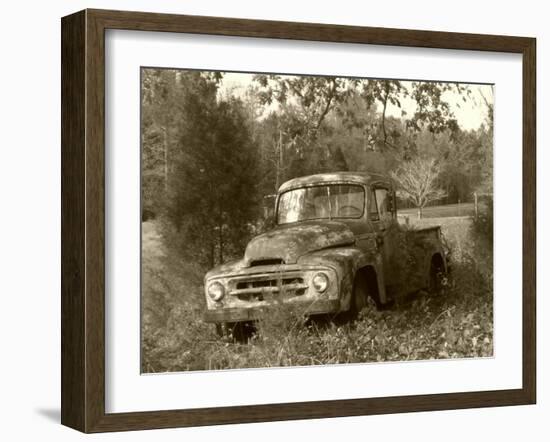 Pops Truck-Herb Dickinson-Framed Photographic Print