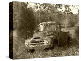 Pops Truck-Herb Dickinson-Stretched Canvas
