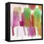 Popsicles I-Color Bakery-Framed Stretched Canvas