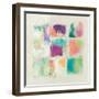 Popsicles II Stone-Mike Schick-Framed Art Print