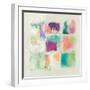 Popsicles II Stone-Mike Schick-Framed Art Print