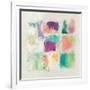 Popsicles II Stone-Mike Schick-Framed Art Print