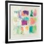 Popsicles II Stone-Mike Schick-Framed Art Print