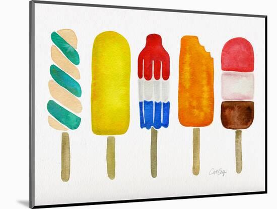 Popsicles-Cat Coquillette-Mounted Giclee Print