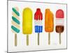 Popsicles-Cat Coquillette-Mounted Giclee Print