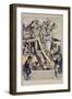 Popular Calendars. a Wedding in a Streetcar.-B. Moloch-Framed Giclee Print