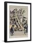 Popular Calendars. a Wedding in a Streetcar.-B. Moloch-Framed Giclee Print