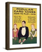 Popular Card Games, UK-null-Framed Giclee Print