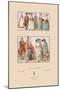 Popular Fashions of Nineteenth Century Holland-Racinet-Mounted Art Print