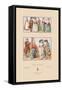 Popular Fashions of Nineteenth Century Holland-Racinet-Framed Stretched Canvas