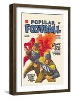 Popular Football-null-Framed Art Print