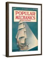 Popular Mechanics, April 1917-null-Framed Art Print