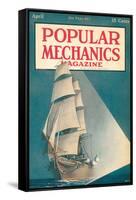 Popular Mechanics, April 1917-null-Framed Stretched Canvas