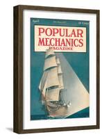 Popular Mechanics, April 1917-null-Framed Art Print