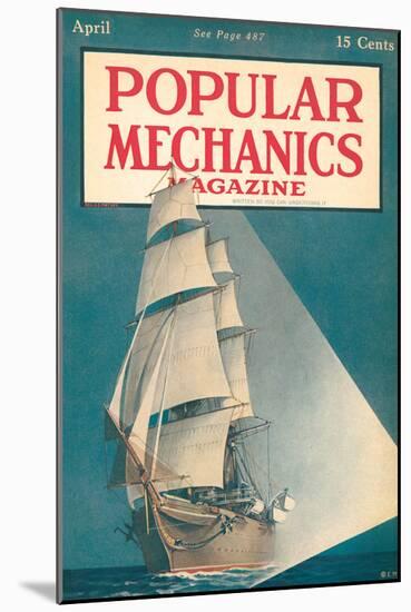 Popular Mechanics, April 1917-null-Mounted Art Print