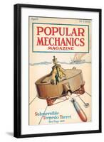 Popular Mechanics, April 1918-null-Framed Art Print